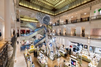 "Sangam" exposition de Subodh Gupta pour Le Bon Marché du 9 janvier au 19 février 2023