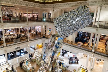 "Sangam" exposition de Subodh Gupta pour Le Bon Marché du 9 janvier au 19 février 2023