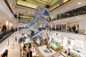 "Sangam" exposition de Subodh Gupta pour Le Bon Marché du 9 janvier au 19 février 2023