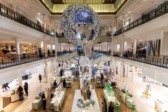 "Sangam" exposition de Subodh Gupta pour Le Bon Marché du 9 janvier au 19 février 2023