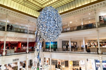 "Sangam" exposition de Subodh Gupta pour Le Bon Marché du 9 janvier au 19 février 2023