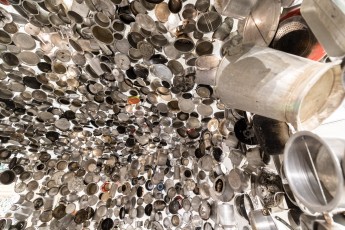 "Sangam" exposition de Subodh Gupta pour Le Bon Marché du 9 janvier au 19 février 2023