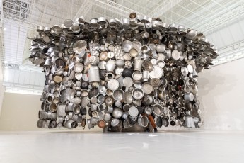 "Sangam" exposition de Subodh Gupta pour Le Bon Marché du 9 janvier au 19 février 2023