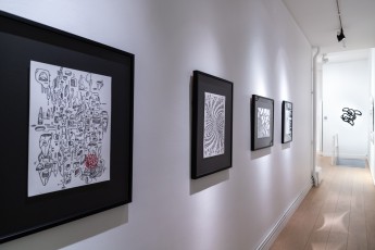 "Matière Noire" exposition de Mehdi Cibille (LeMoDuLeDeZeeR) à la galerie Lefeuvre et Roze du 9 mars au 1er avril 2023