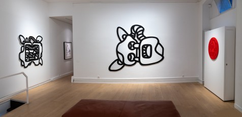 "Matière Noire" exposition de Mehdi Cibille (LeMoDuLeDeZeeR) à la galerie Lefeuvre et Roze du 9 mars au 1er avril 2023