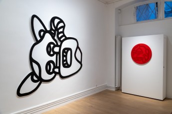 "Matière Noire" exposition de Mehdi Cibille (LeMoDuLeDeZeeR) à la galerie Lefeuvre et Roze du 9 mars au 1er avril 2023