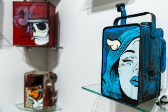 "Target fixation" exposition de D*Face à la galerie Itinerrance du 23 juin au 29 juillet 2023