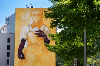 Inti - Rue Jules Flandrin - Grenoble - Street Art Fest Grenoble - Juin 2023