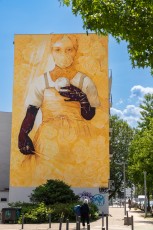 Inti - Rue Jules Flandrin - Grenoble - Street Art Fest Grenoble - Juin 2023