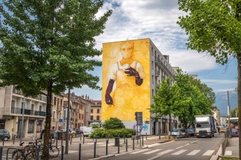 Inti - Rue Jules Flandrin - Grenoble - Street Art Fest Grenoble - Juin 2023