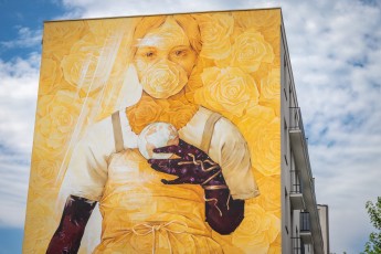 Inti - Rue Jules Flandrin - Grenoble - Street Art Fest Grenoble - Juin 2023