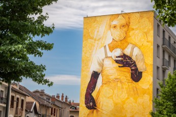 Inti - Rue Jules Flandrin - Grenoble - Street Art Fest Grenoble - Juin 2023