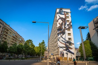 Pantonio - Boulevard Maréchal Foch - Grenoble - Street Art Fest Grenoble - Juin 2023