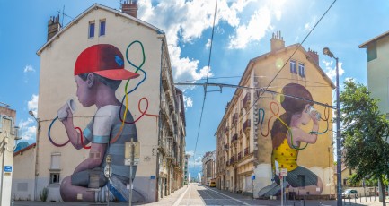 Seth - Avenue Aristide Briant - Fontaine - Street Art Fest Grenoble - Juillet 2019