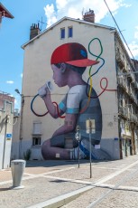 Seth - Avenue Aristide Briant - Fontaine - Street Art Fest Grenoble - Juillet 2019