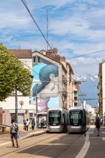 Seth - Avenue Aristide Briand - Fontaine - Street Art Fest Grenoble - Juin 2023