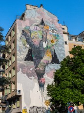 Brusk - Rue Mallifaud - Grenoble - Street Art Fest Grenoble - Juin 2023