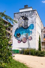 Veks Van Hillk - Rue Henri Barbusse - Fontaine - Street Art Fest Grenoble - Juin 2023