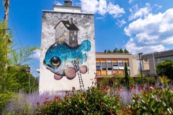 Veks Van Hillk - Rue Henri Barbusse - Fontaine - Street Art Fest Grenoble - Juin 2023