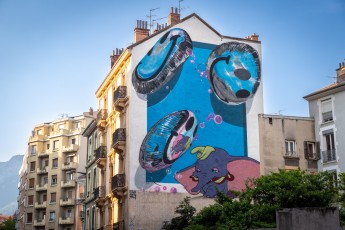 Fanakapan - Rue Marceau - Grenoble - Street Art Fest Grenoble - Juin 2023