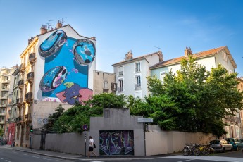 Fanakapan - Rue Marceau - Grenoble - Street Art Fest Grenoble - Juin 2023