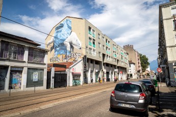 Never Crew - Cours Berriat - Grenoble - Street Art Fest Grenoble - Juin 2023