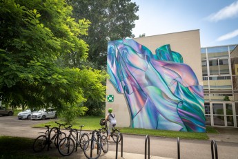 Rosie Woods - Université Département Licence Sciences et Technologies - Grenoble - Street Art Fest Grenoble - Juin 2023