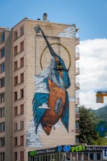 Veks Van Hillk - Avenue Gabriel Péri - Saint-Martin-d'Hères - Street Art Fest Grenoble - Juillet 2019