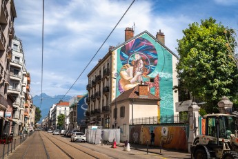 A'Shop - Cours Berriat - Grenoble - Street Art Fest Grenoble - Juin 2023