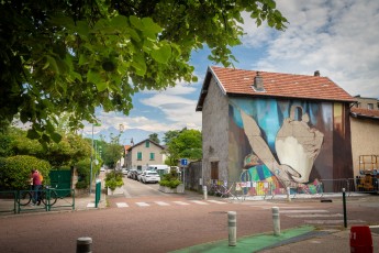 Manolo Mesa - Work in progress - Avenue de la République - Seyssinet - Street Art Fest Grenoble - Juin 2023