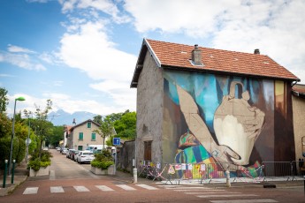 Manolo Mesa - Work in progress - Avenue de la République - Seyssinet - Street Art Fest Grenoble - Juin 2023