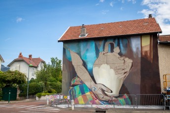 Manolo Mesa - Work in progress - Avenue de la République - Seyssinet - Street Art Fest Grenoble - Juin 2023