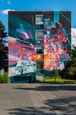 Robert Proch - Avenue Aristide Briant - Fontaine - Street Art Fest Grenoble - Juillet 2019