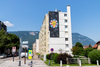 Mademoiselle Maurice - Avenue du Vercors - Fontaine - Street Art Fest Grenoble - Juin 2023