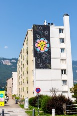 Mademoiselle Maurice - Avenue du Vercors - Fontaine - Street Art Fest Grenoble - Juin 2023