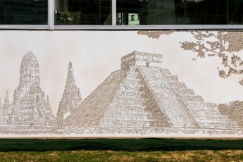 Vhils - SUBSTRATUM - Scratching the Surface project - UNESCO - Paris 07è - Juillet 2023