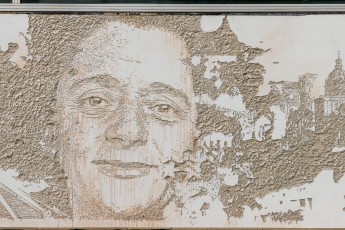 Vhils - SUBSTRATUM - Scratching the Surface project - UNESCO - Paris 07è - Juillet 2023