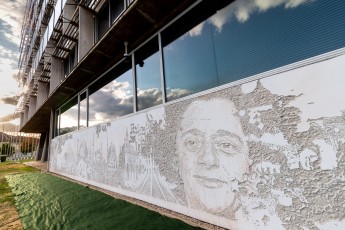 Vhils - SUBSTRATUM - Scratching the Surface project - UNESCO - Paris 07è - Juillet 2023