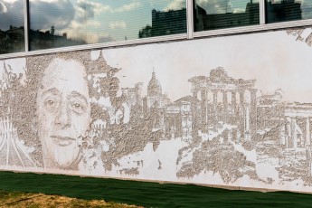 Vhils - SUBSTRATUM - Scratching the Surface project - UNESCO - Paris 07è - Juillet 2023