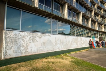 Vhils - SUBSTRATUM - Scratching the Surface project - UNESCO - Paris 07è - Juillet 2023