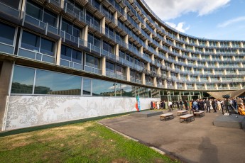 Vhils - SUBSTRATUM - Scratching the Surface project - UNESCO - Paris 07è - Juillet 2023