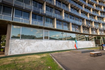 Vhils - SUBSTRATUM - Scratching the Surface project - UNESCO - Paris 07è - Juillet 2023