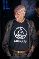 Fête pour les 25 ans du salon de tatouage Abraxas au Théatre du Renard le samedi 16 septembre 2023.