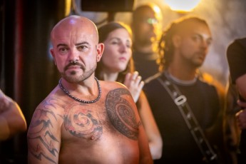 Fête pour les 25 ans du salon de tatouage Abraxas au Théatre du Renard le samedi 16 septembre 2023.