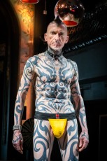 Fête pour les 25 ans du salon de tatouage Abraxas au Théatre du Renard le samedi 16 septembre 2023.