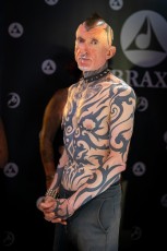 Fête pour les 25 ans du salon de tatouage Abraxas au Théatre du Renard le samedi 16 septembre 2023.