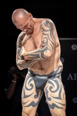 Fête pour les 25 ans du salon de tatouage Abraxas au Théatre du Renard le samedi 16 septembre 2023.