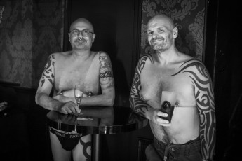 Fête pour les 25 ans du salon de tatouage Abraxas au Théatre du Renard le samedi 16 septembre 2023.