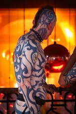 Fête pour les 25 ans du salon de tatouage Abraxas au Théatre du Renard le samedi 16 septembre 2023.