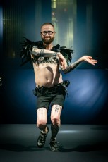 Fête pour les 25 ans du salon de tatouage Abraxas au Théatre du Renard le samedi 16 septembre 2023.